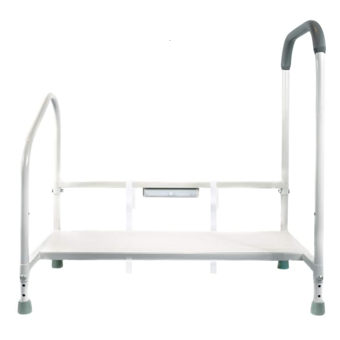 Step2Health Bariatric Step2Bed XL Foot Stool Bedside Platform - 800 lb Cap - Senior.com Step Stools